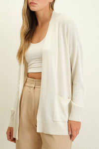 Monie Open Front Cardigan