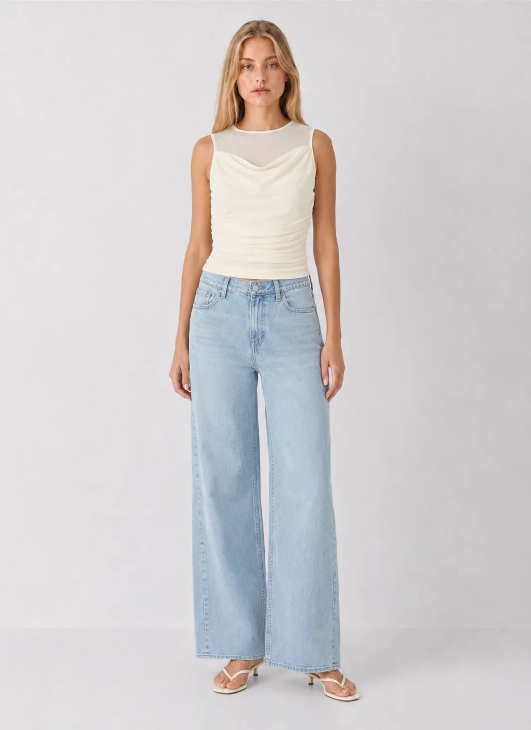 Roman Top- Cream