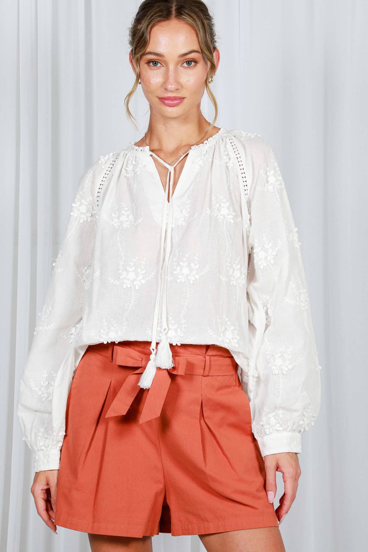Florence Embroidered Blouse