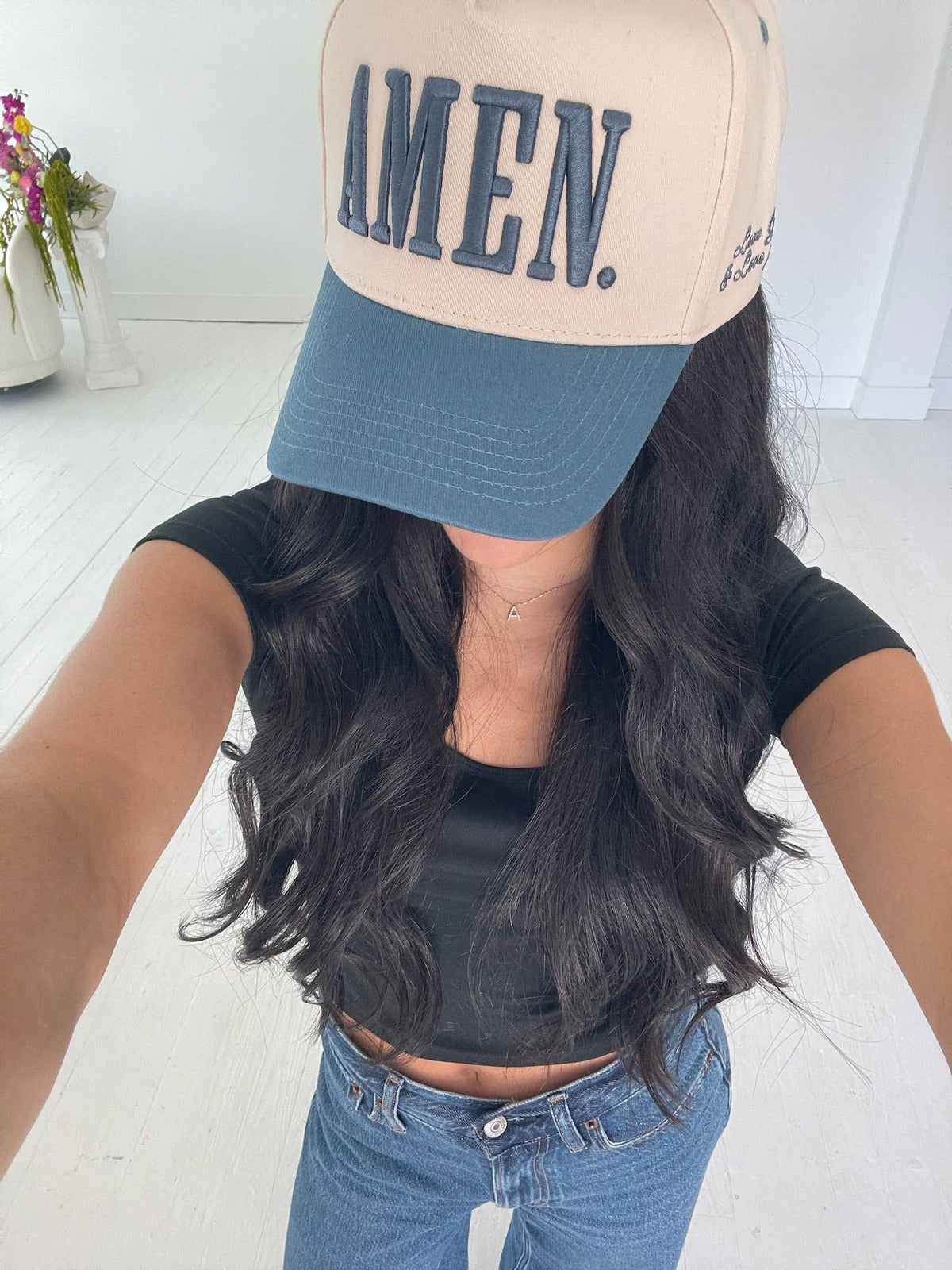 Vintage Trucker Hat- AMEN