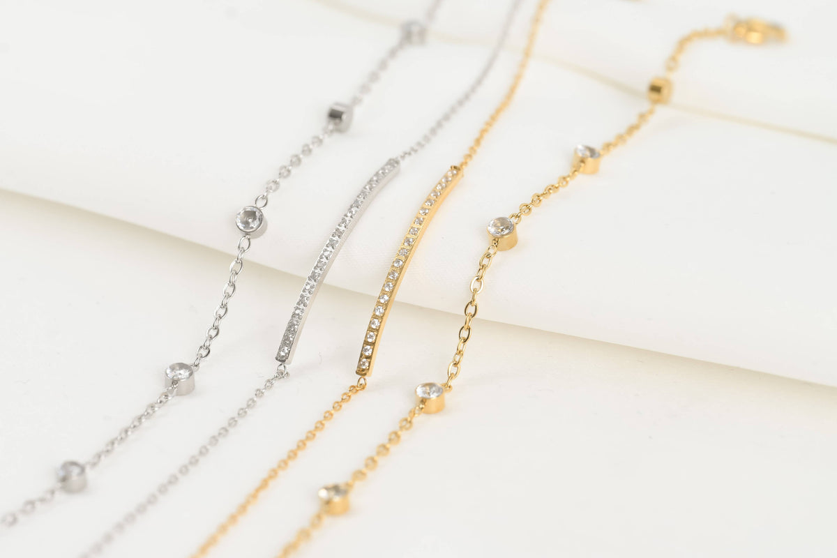 Dainty Gold & Silver Bracelets