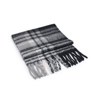 Shaun Multicolor Scarf: Grey