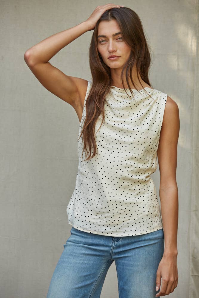 Nelson Polka Dot Top