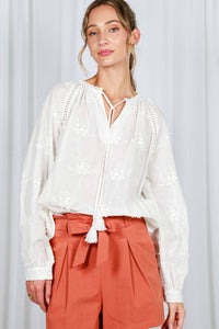 Florence Embroidered Blouse