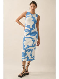 Gabi Abstract Midi Dress