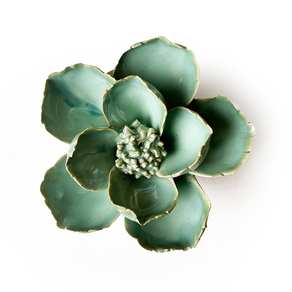 Ceramic Flower Wall Decor