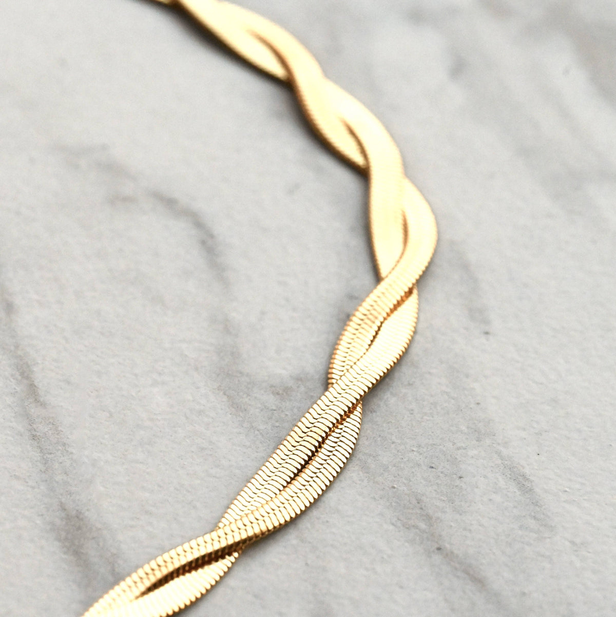 Twisted Herringbone Necklace