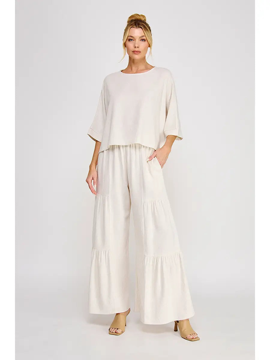 Elle Linen Top