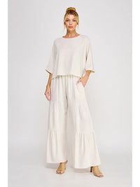 Heather Linen Pants