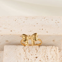 Dainty Bow Ring