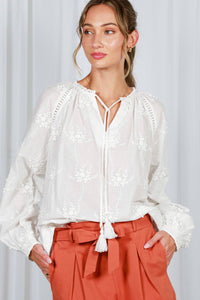 Florence Embroidered Blouse