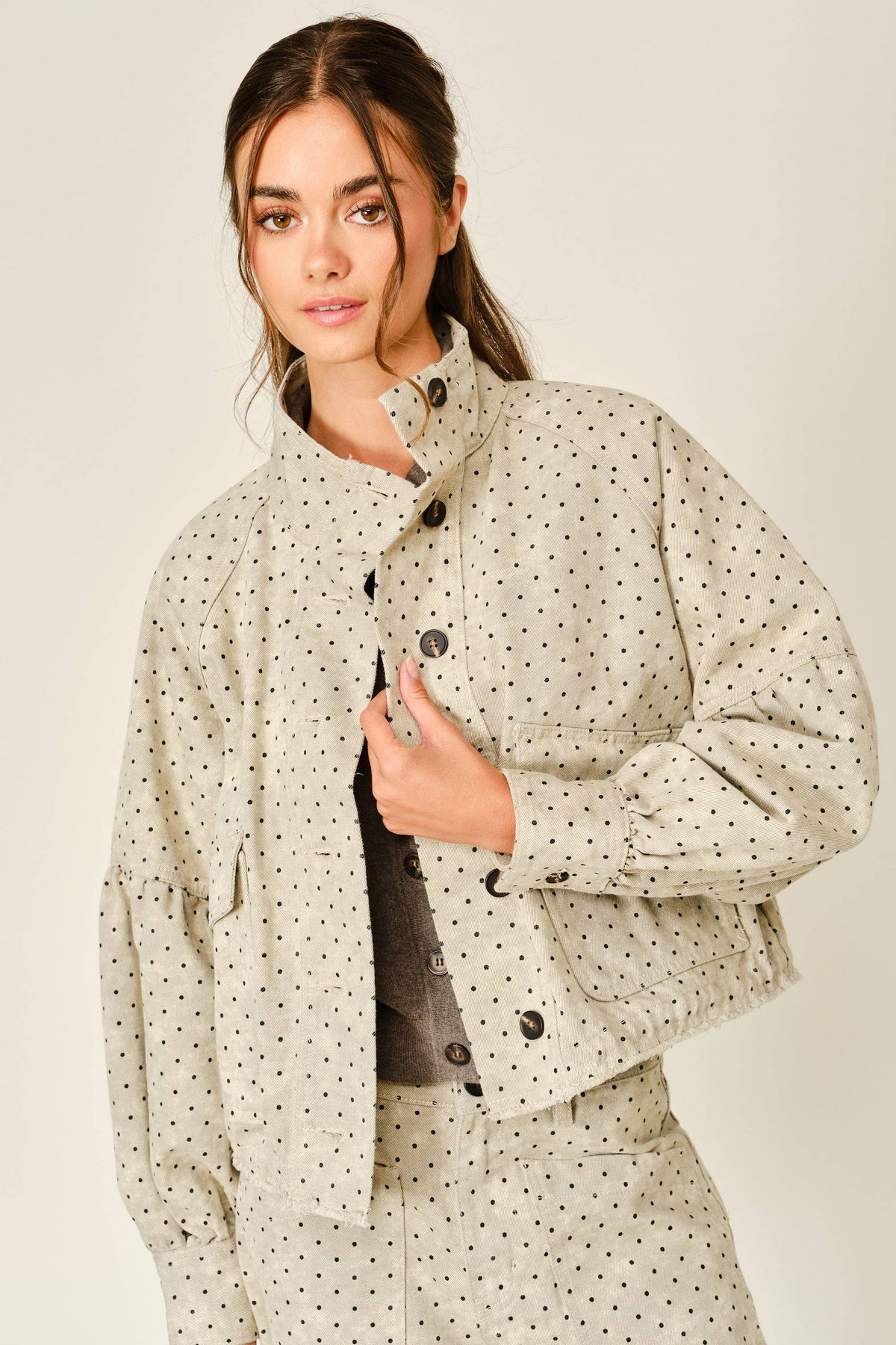 Polka Dot Jacket