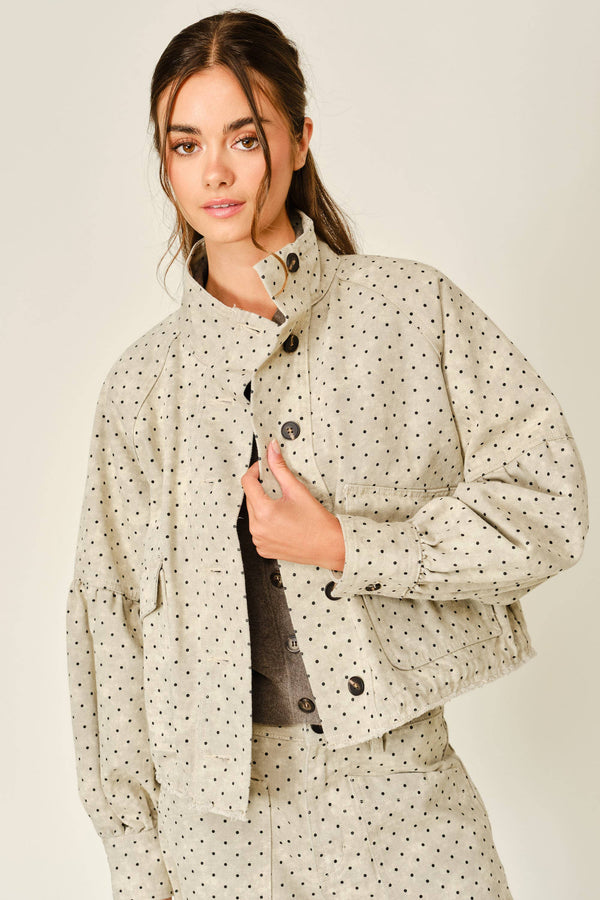 Polka Dot Jacket