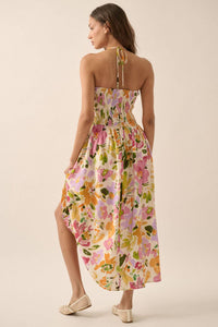 Garden Party Floral Midi Dress