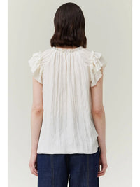 Calia Ruffle Sleeve Blouse