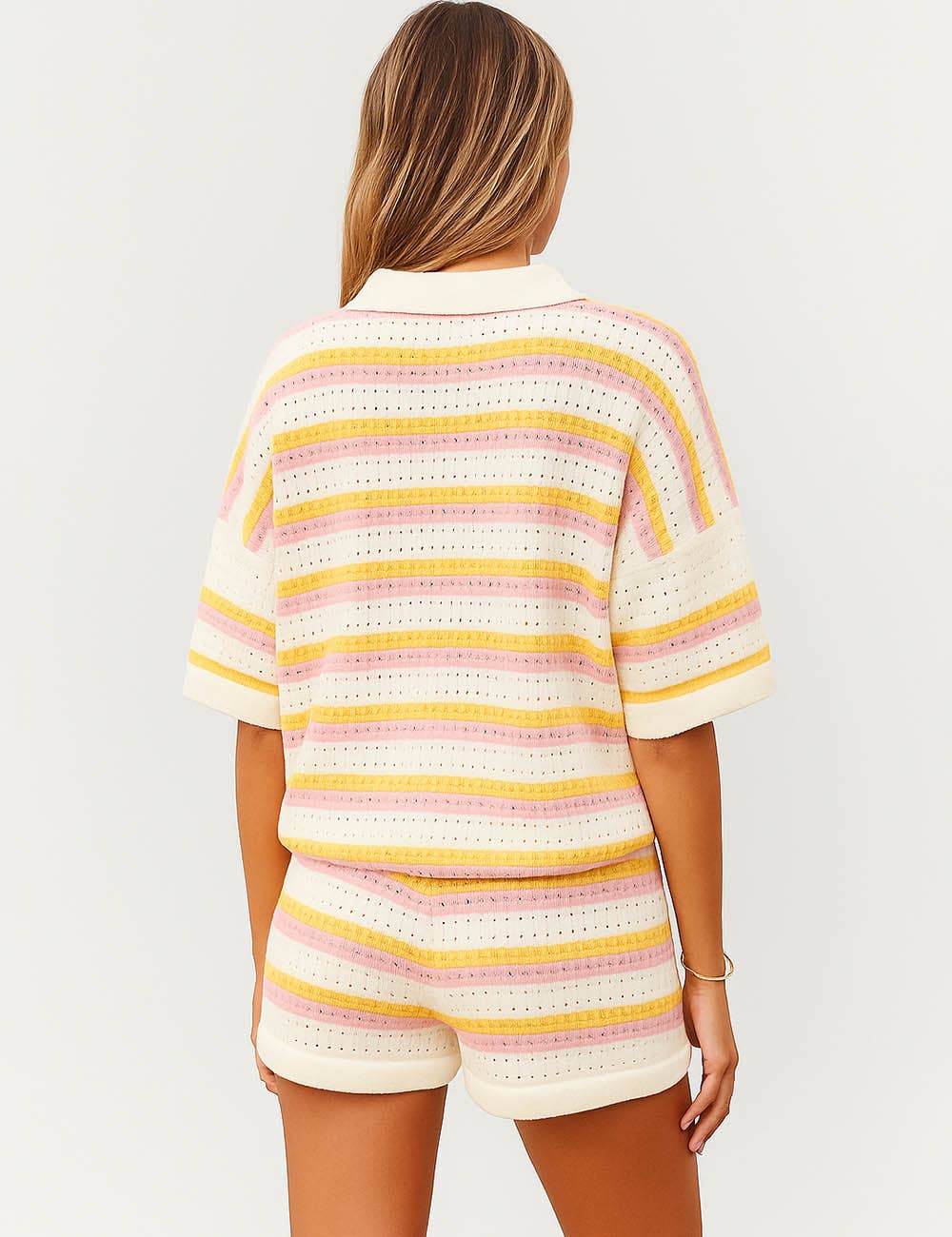 Kim Knit Top & Shorts Set 