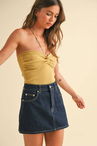 Hailey Front Twist Top