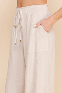 Collin Linen Wide Leg Pant