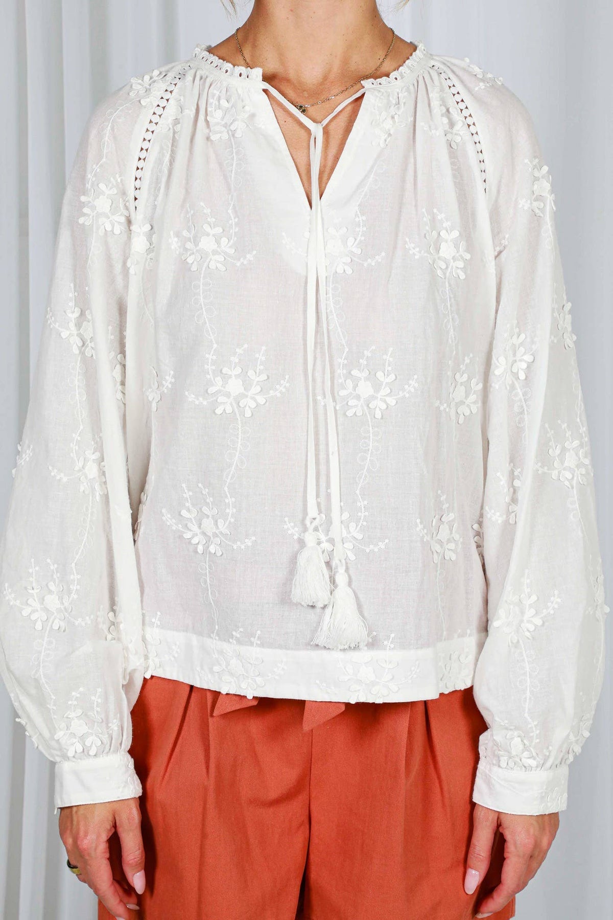 Florence Embroidered Blouse