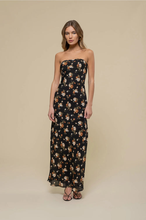 Kylie Strapless Maxi Dress