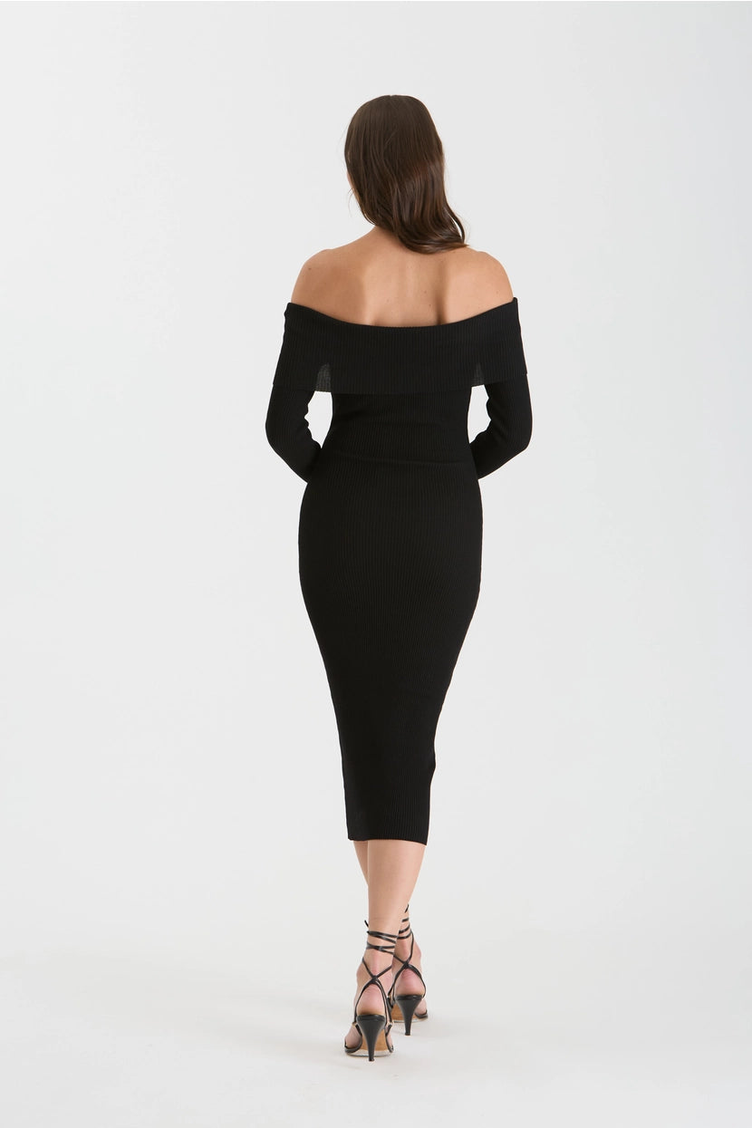 Gracie Off-Shoulder Sweater Dress