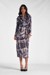 Serena Midi Wrap Dress