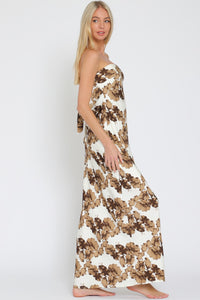 Jennifer Floral Tube Dress