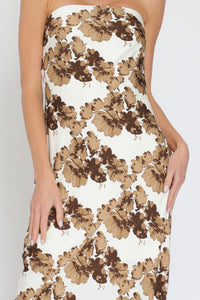 Jennifer Floral Tube Dress