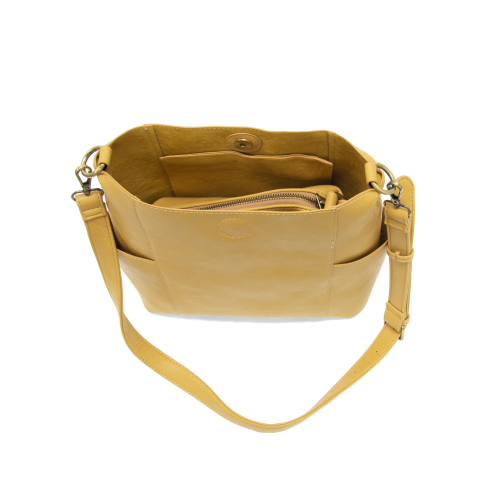 Kayleigh Side Pocket Bucket Bag