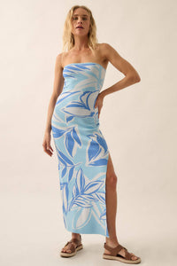 Bluebell Floral Maxi Sweater Dress