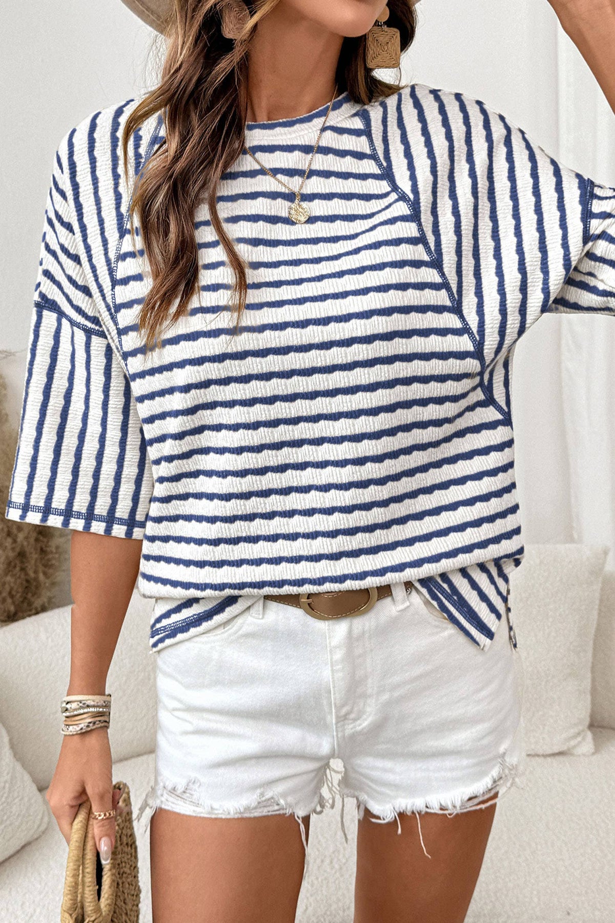 Bri Striped Top