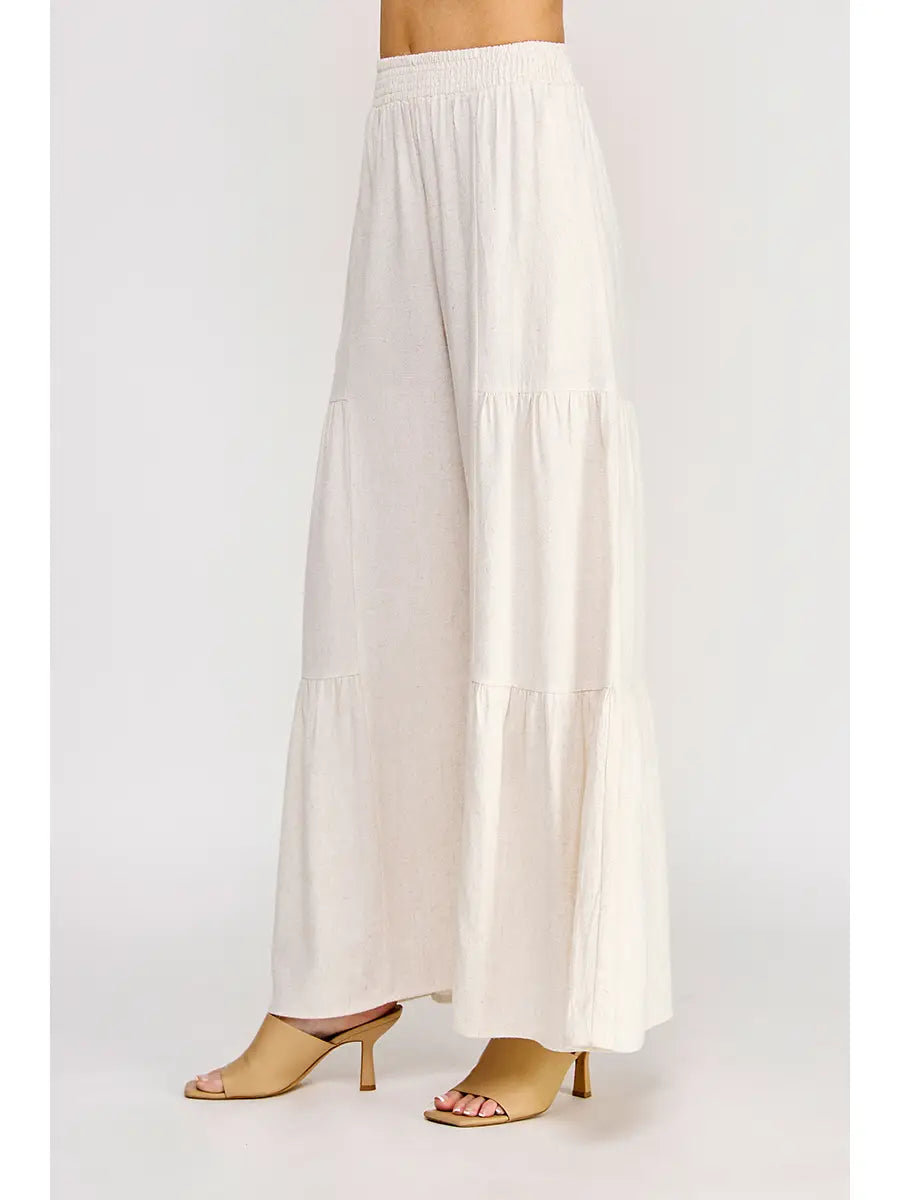 Heather Linen Pants