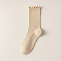 Mid Calf Frilly Sock