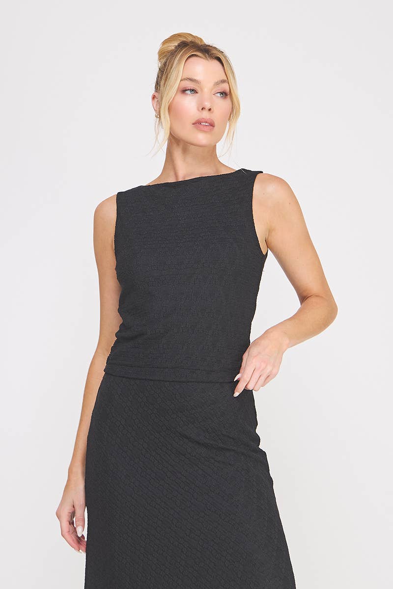 Angie Boat Neck Tank