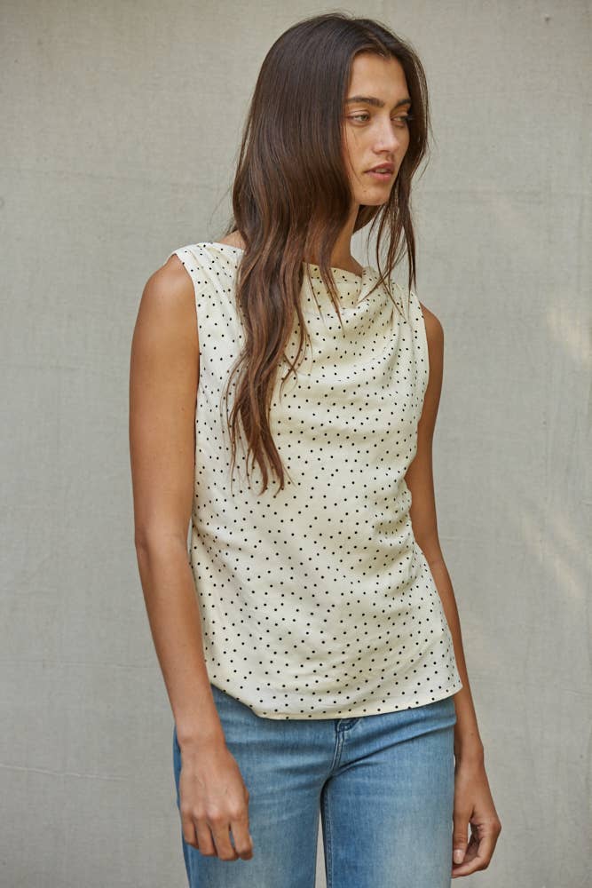 Nelson Polka Dot Top