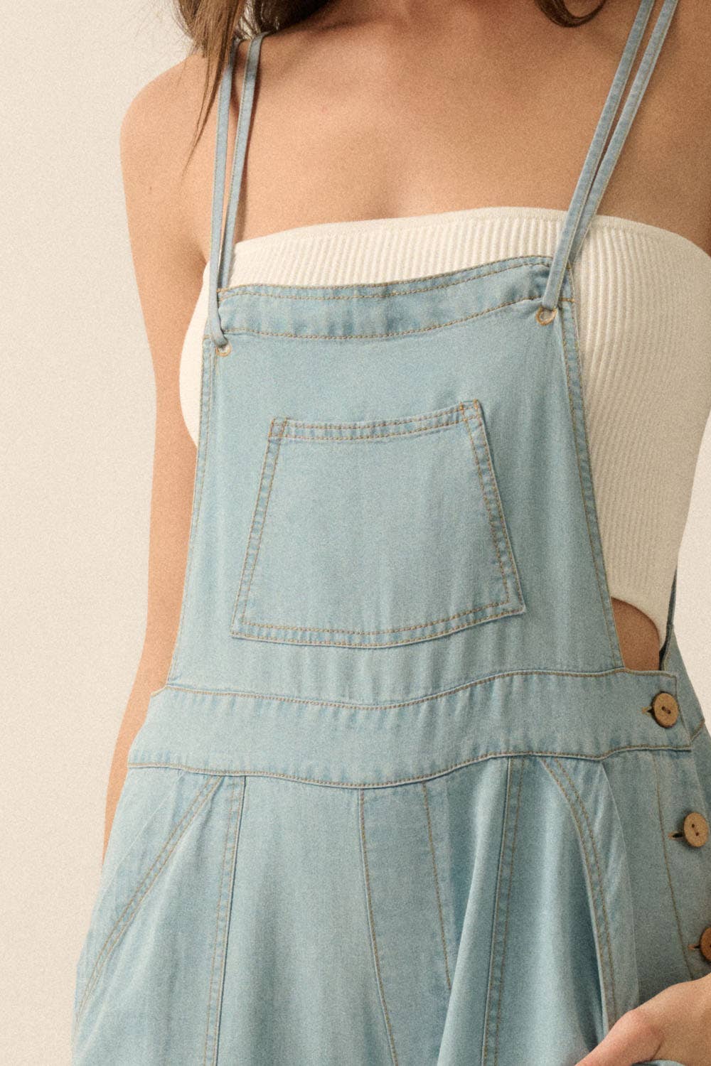 Danielle Denim Overall Jumpsuit