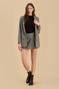 Kennedy Plaid Blazer