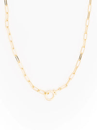 Thea Charm Bar Necklace