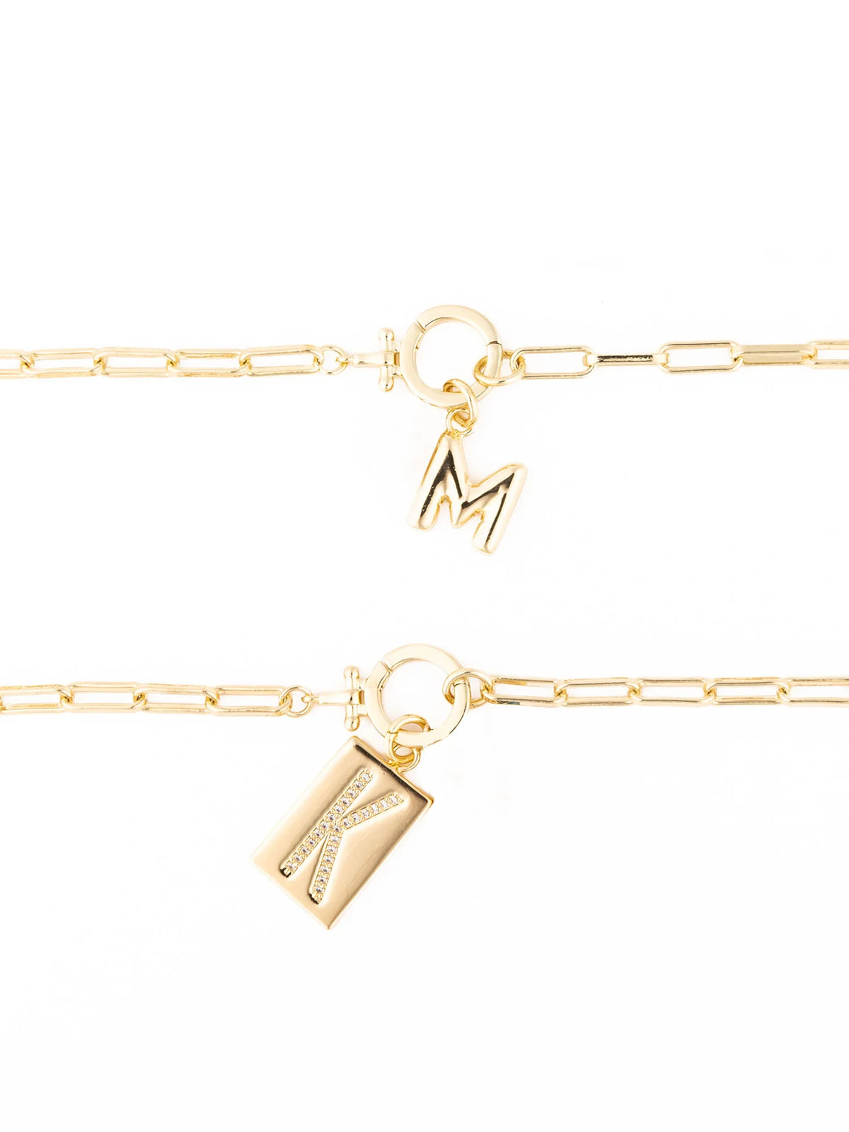 Thea Charm Bar Necklace