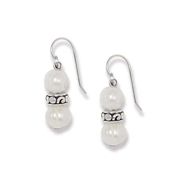 Contempo Heart Pearl Earring