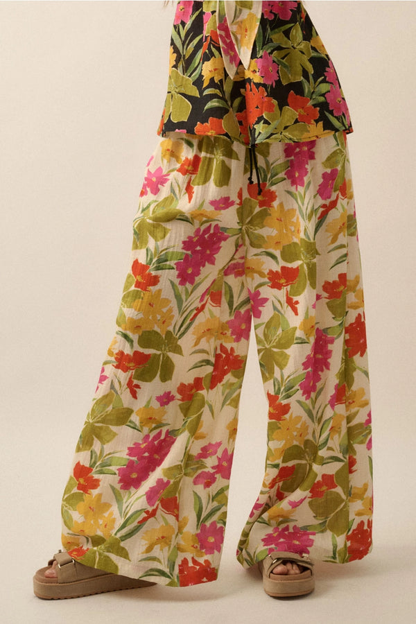 Quinn Flowy Floral Pants