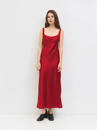 Saylor Satin Slip Dress