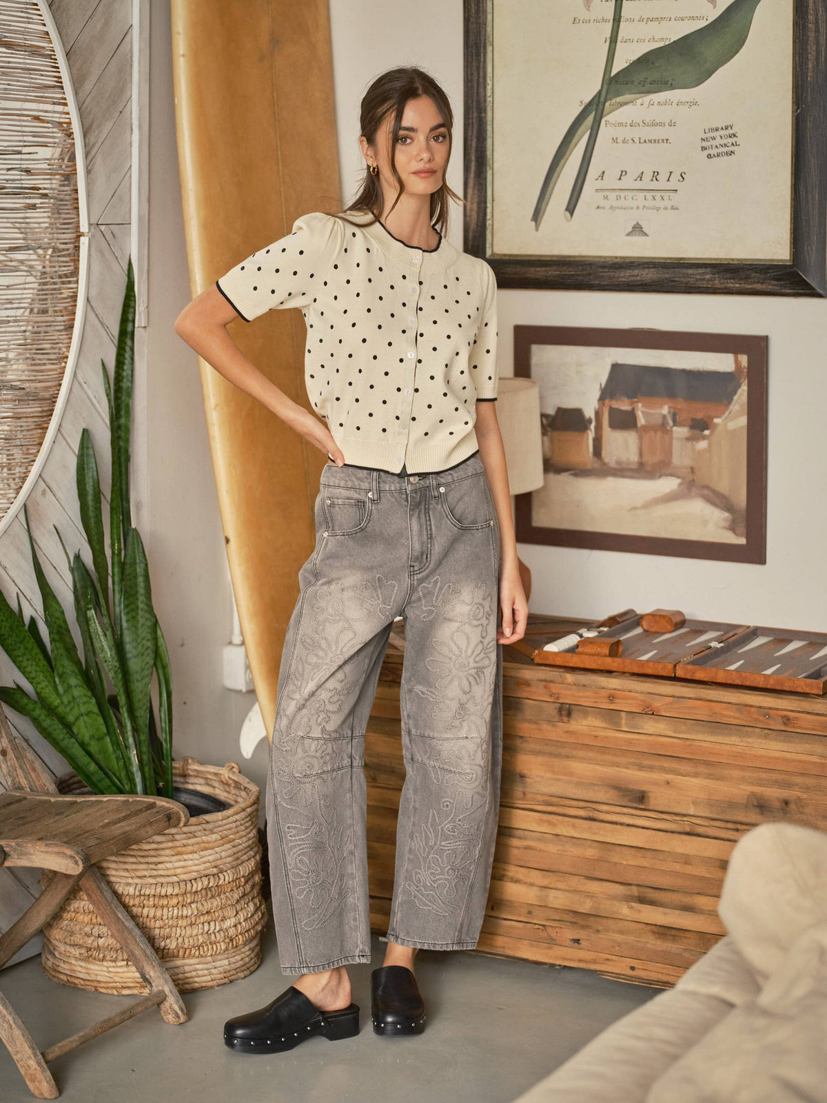 Polka Dot Cardigan
