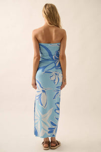 Bluebell Floral Maxi Sweater Dress