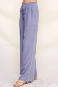 Collin Linen Wide Leg Pant