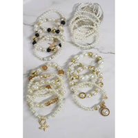 Pearl Stackable Beaded Bracelet