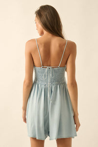 Arabella Denim Romper