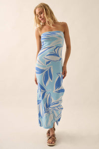 Bluebell Floral Maxi Sweater Dress