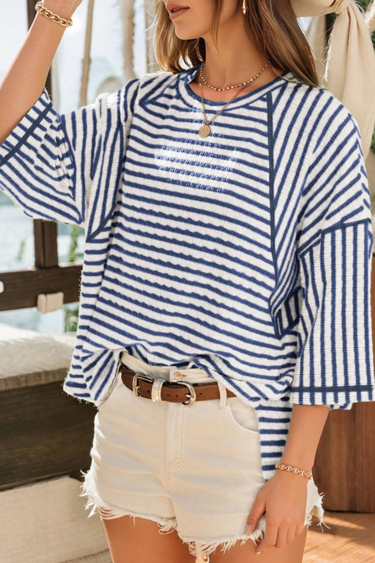 Bri Striped Top