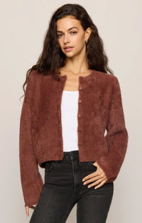 Winterglow Fluffy Cardigan